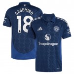 Günstige Fußballtrikots Manchester United Casemiro 18 Auswärtstrikot 2024-25 Kurzarm